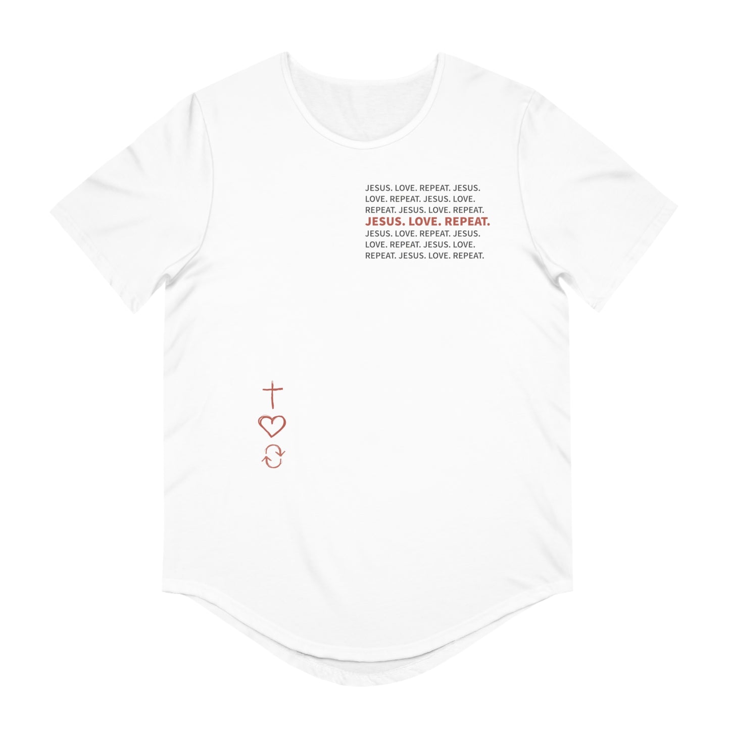 Jesus. Love. Repeat Tee