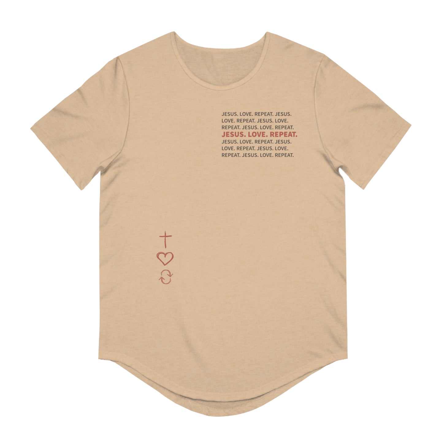 Jesus. Love. Repeat Tee