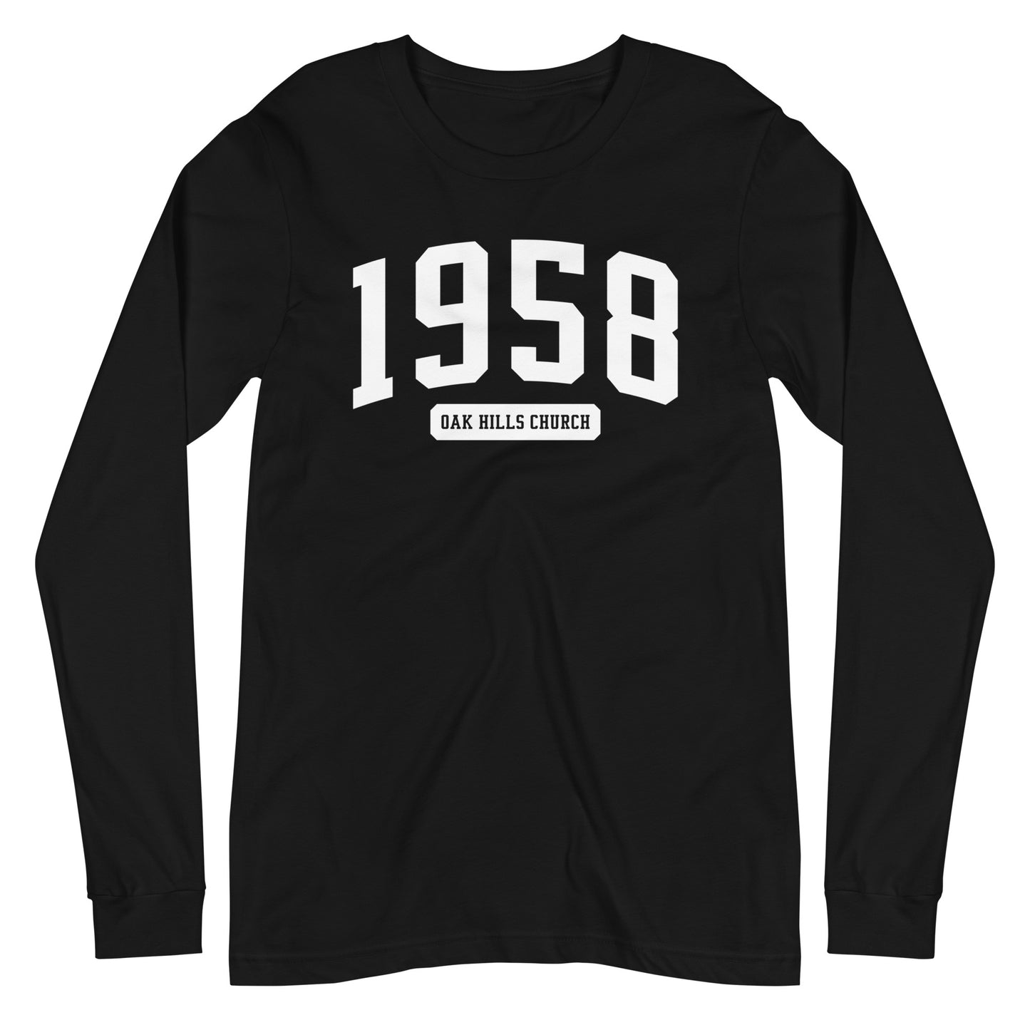 1958 Varsity Long Sleeve Tee