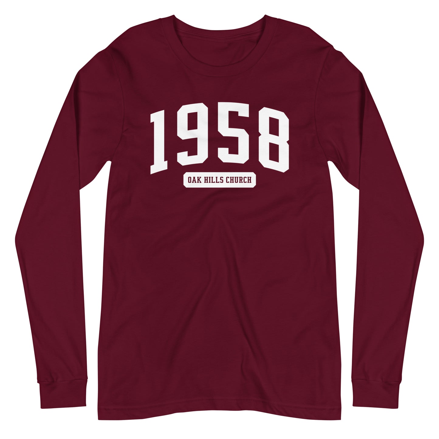 1958 Varsity Long Sleeve Tee