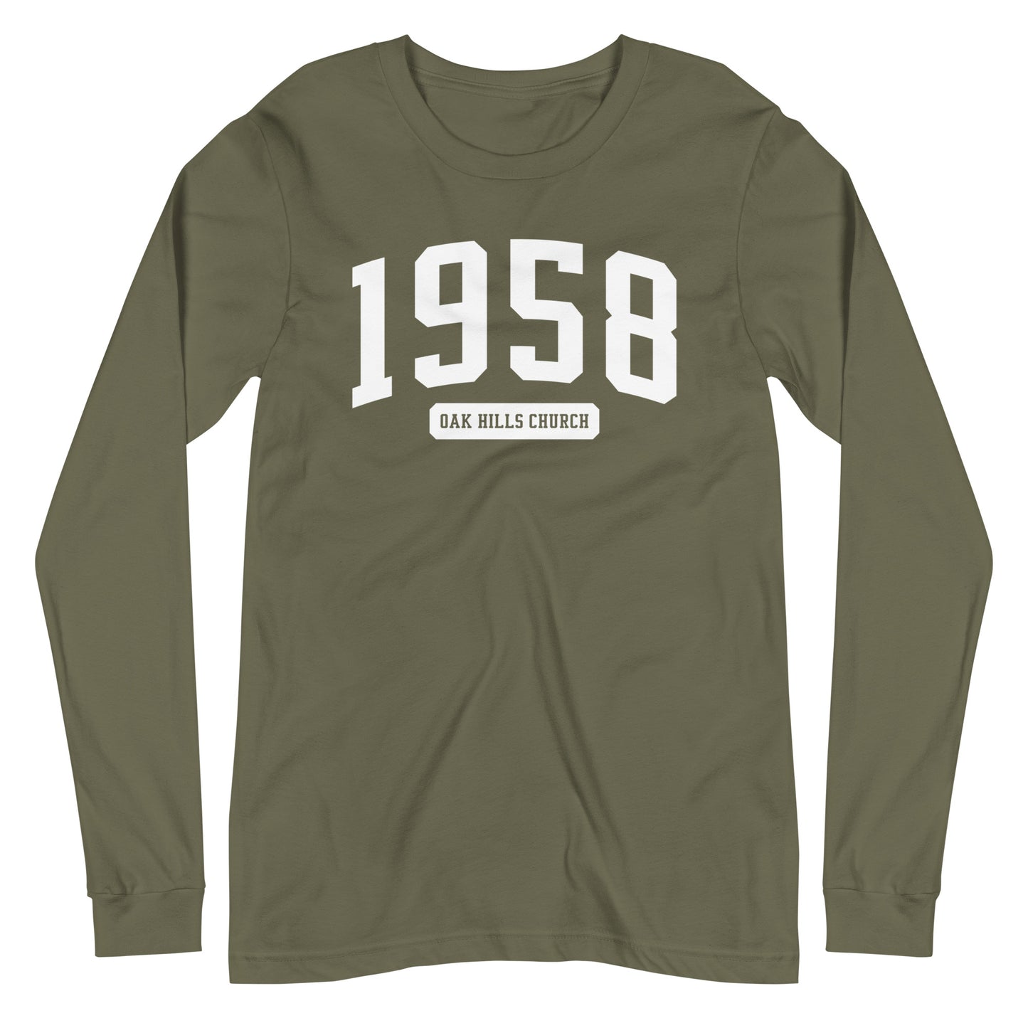 1958 Varsity Long Sleeve Tee