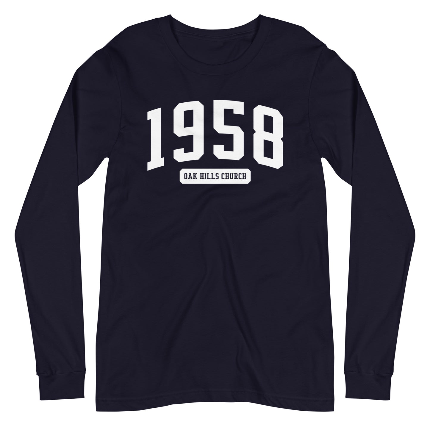 1958 Varsity Long Sleeve Tee