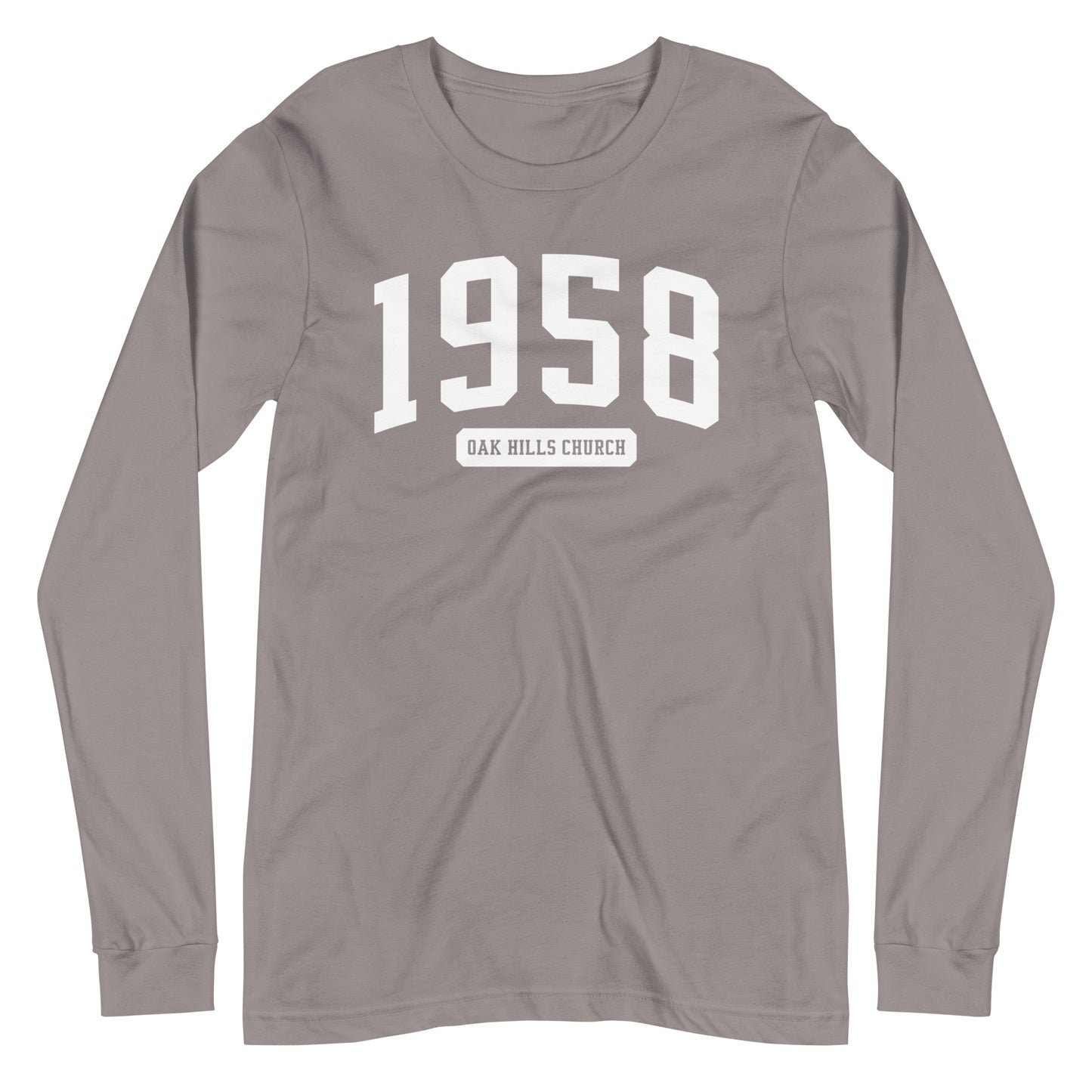 1958 Varsity Long Sleeve Tee