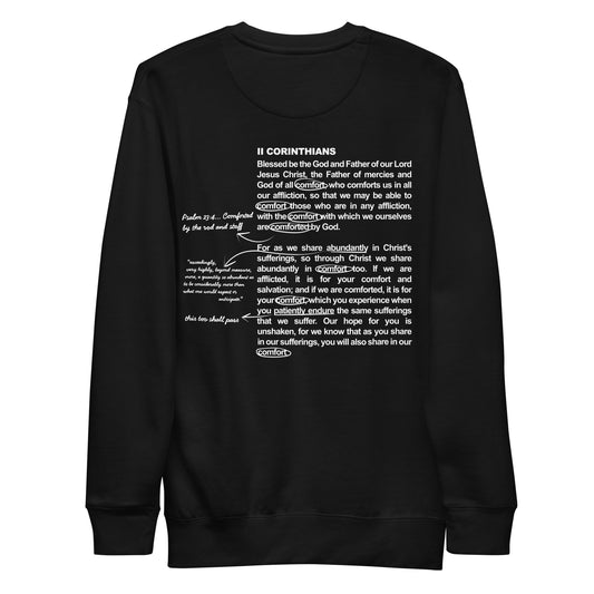 2 Corinthians 1:3-7 Sweatshirt