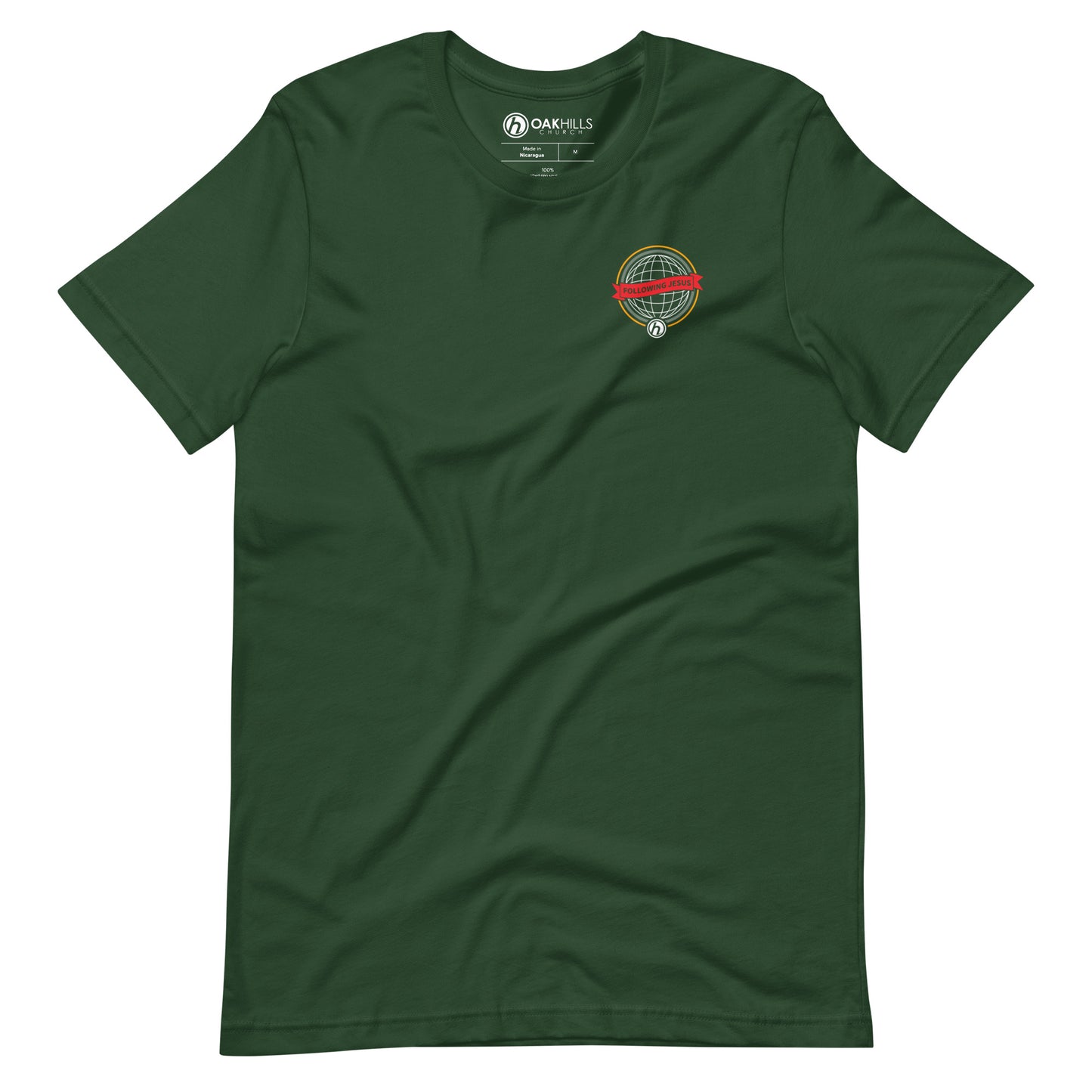 Following Jesus Globe Tee