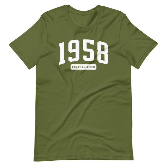 1958 Varsity Short Sleeve Tee