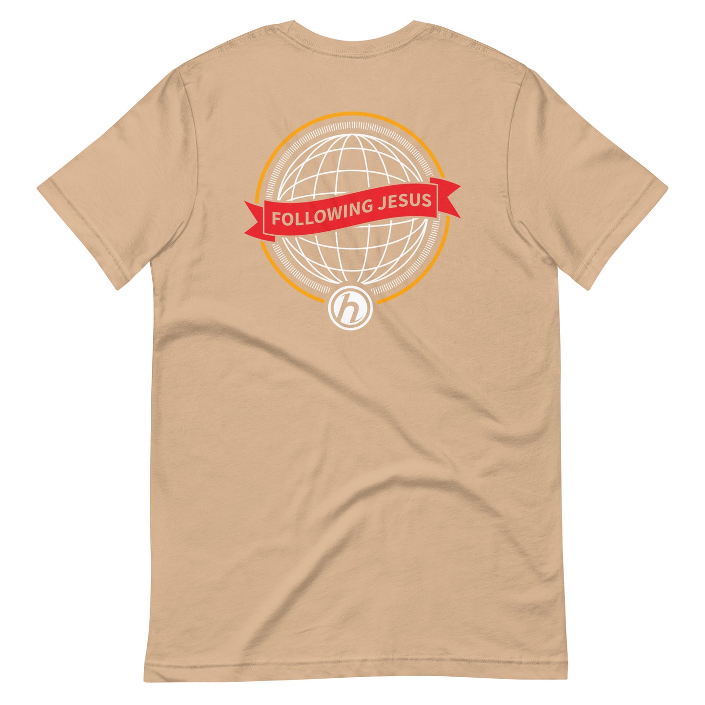 Following Jesus Globe Tee