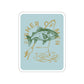 Fisher of Men Die-Cut Sticker Blue