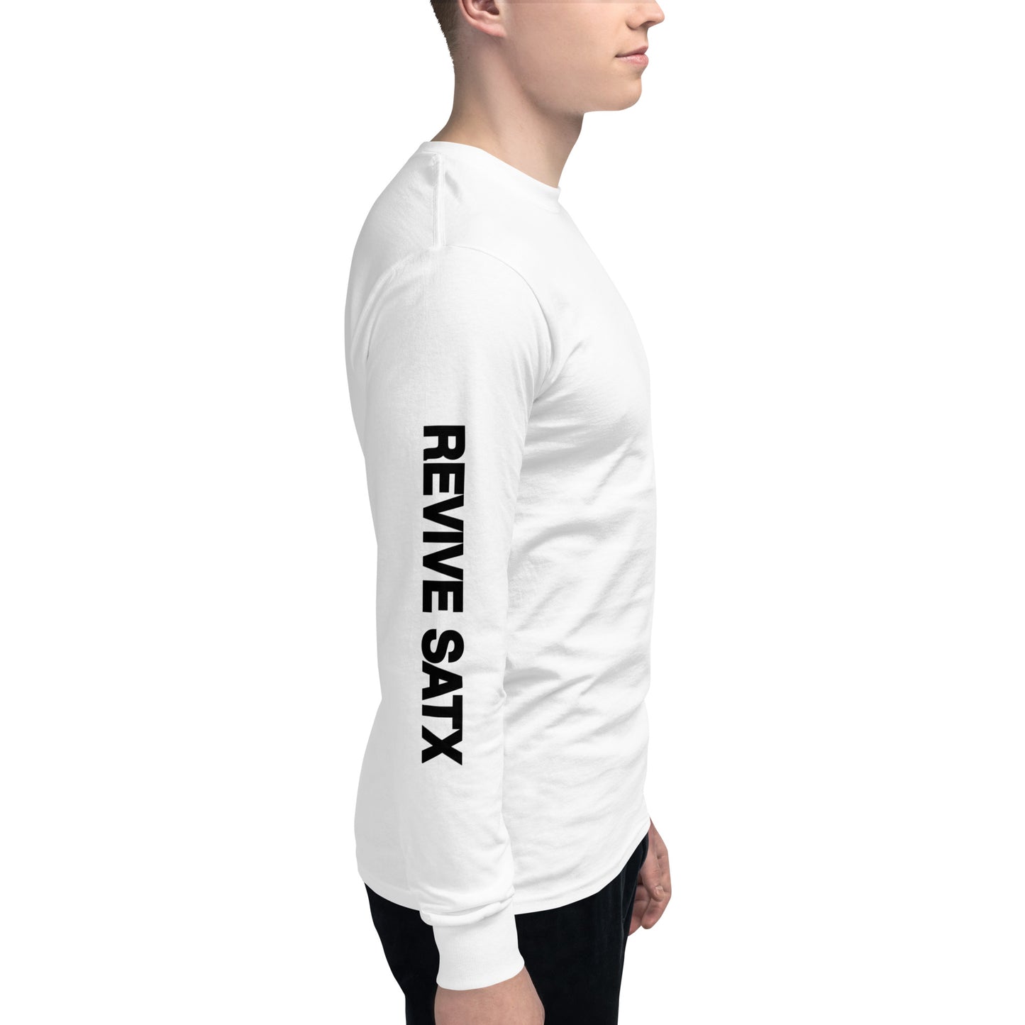 Revive SATX White Champion Long Sleeve Shirt